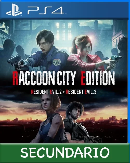 Ps4 Digital RACCOON CITY EDITION Secundario