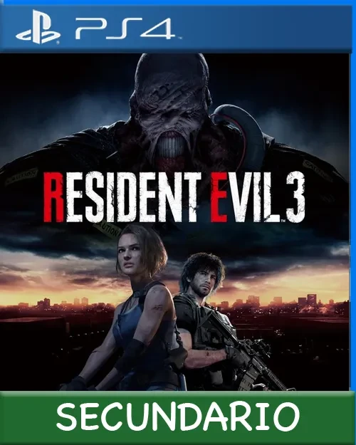 Ps4 Digital RESIDENT EVIL 3 Secundario