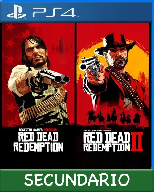 Ps4 Digital Red Dead Redemption & Red Dead Redemption 2 Bundle Secundario