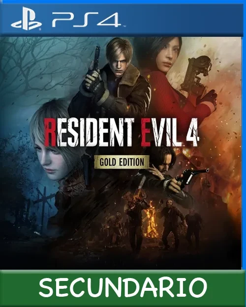Ps4 Digital Resident Evil 4 Gold Edition Secundario