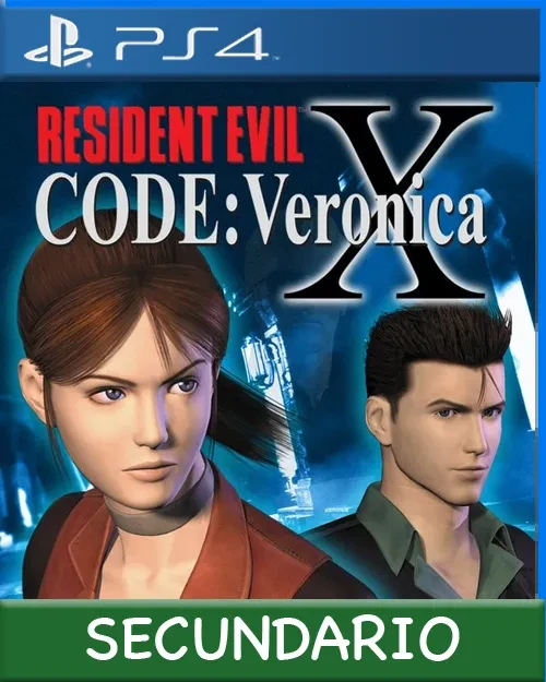 Ps4 Digital Resident Evil Code: Veronica X Secundario