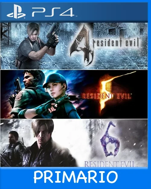 Ps4 Digital Resident Evil Triple Pack Primario