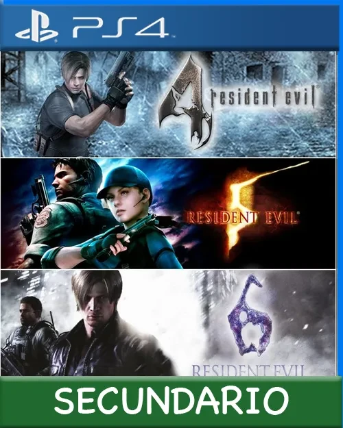 Ps4 Digital Resident Evil Triple Pack Secundario