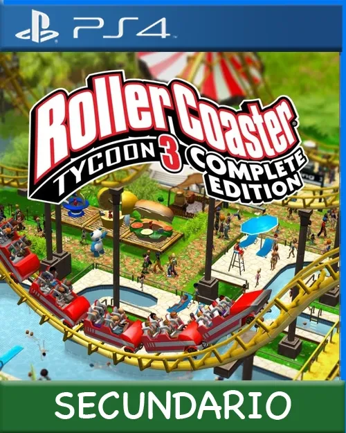 Ps4 Digital RollerCoaster Tycoon 3 Complete Edition Secundario