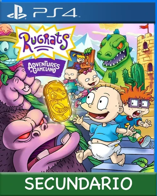 Ps4 Digital Rugrats: Adventures in Gameland Secundario