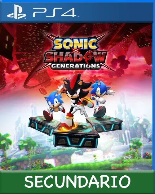 Ps4 Digital SONIC X SHADOW GENERATIONS Secundario