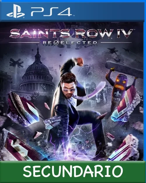 Ps4 Digital Saints Row IV Re-Elected Secundario