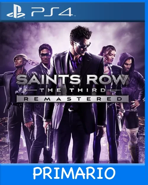 Ps4 Digital Saints Row: The Third Remastered Primario