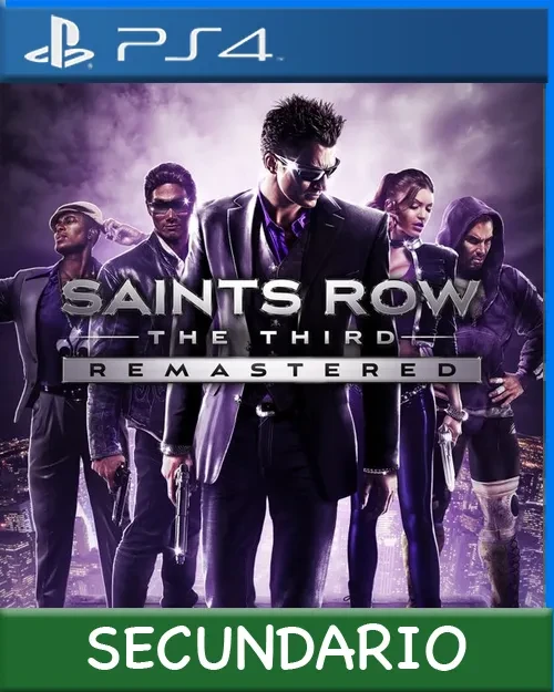 Ps4 Digital Saints Row: The Third Remastered Secundario
