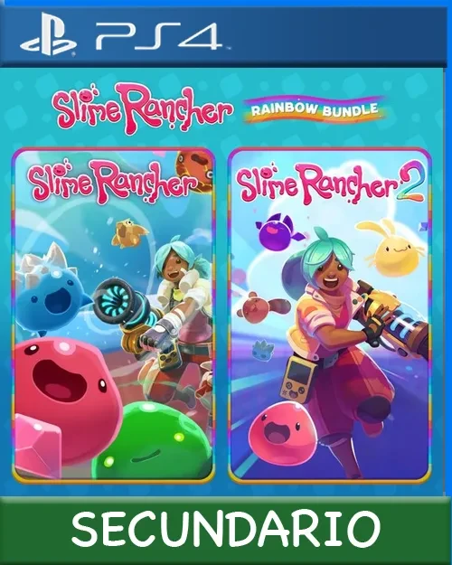 Ps4 Digital Slime Rancher Rainbow Bundle Secundario