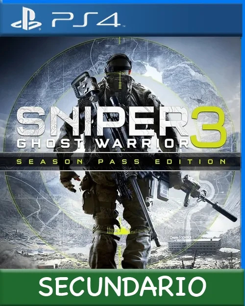 Ps4 Digital Sniper Ghost Warrior 3 Season Pass Edition Secundario