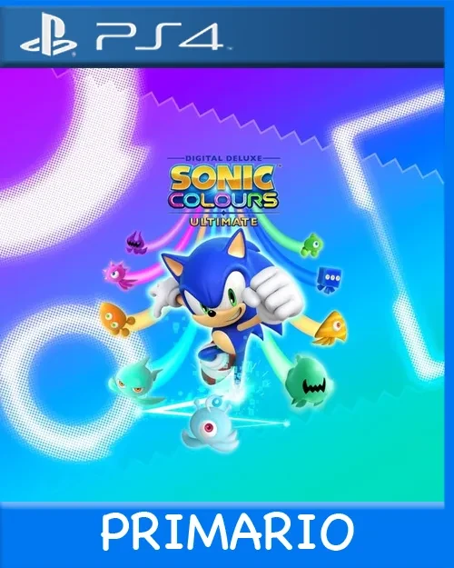 Ps4 Digital Sonic Colors: Ultimate - Digital Deluxe Primario