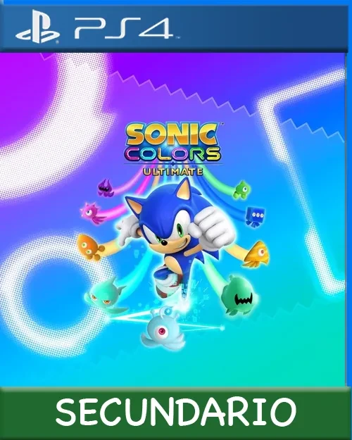 Ps4 Digital Sonic Colors: Ultimate Secundario