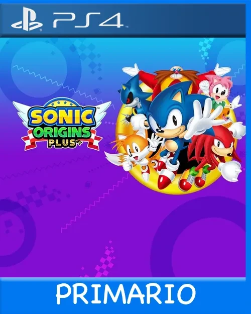 Ps4 Digital Sonic Origins Plus Primario