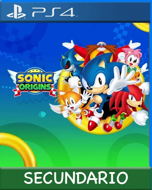 Ps4 Digital Sonic Origins Secundario