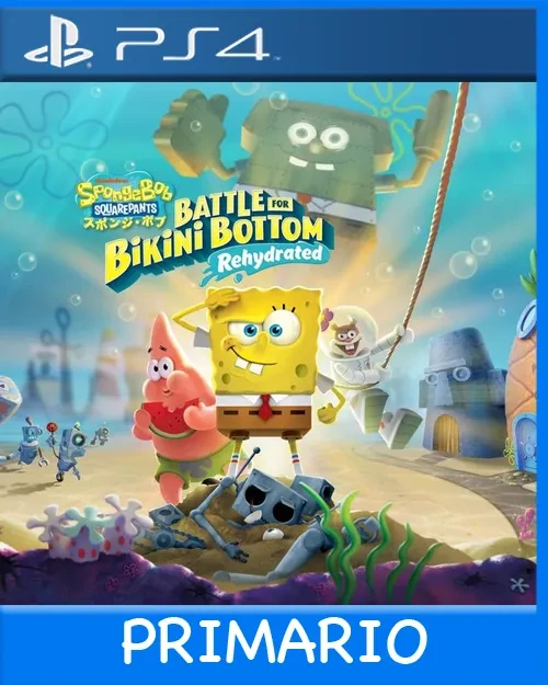 Ps4 Digital SpongeBob SquarePants: Battle for Bikini Bottom - Rehydrated Primario