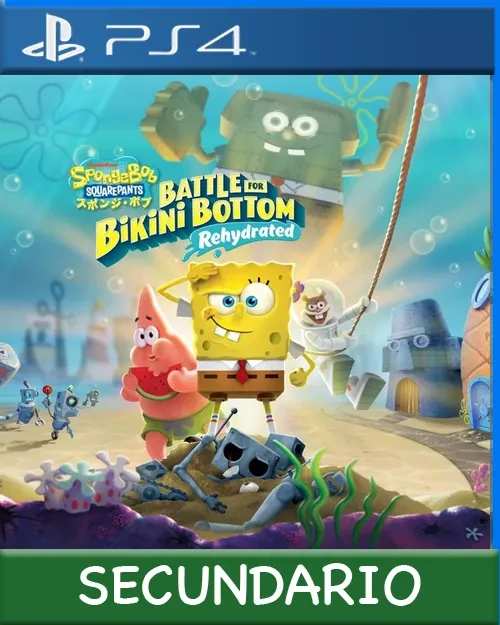 Ps4 Digital SpongeBob SquarePants: Battle for Bikini Bottom - Rehydrated Secundario