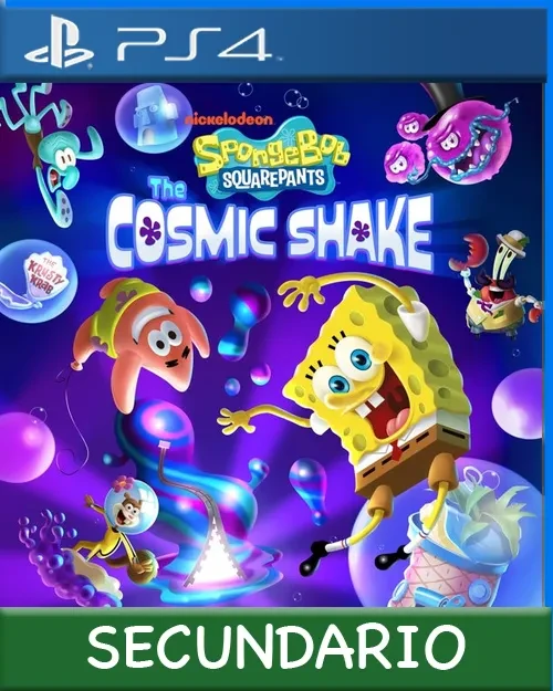 Ps4 Digital SpongeBob SquarePants: The Cosmic Shake Secundario