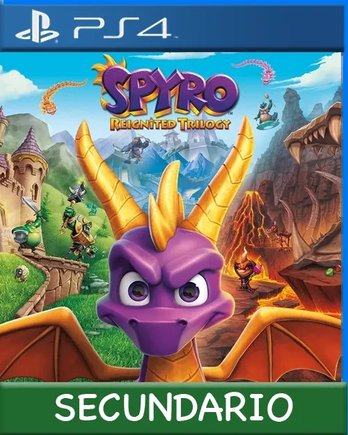 Ps4 Digital Spyro Reignited Trilogy Secundario