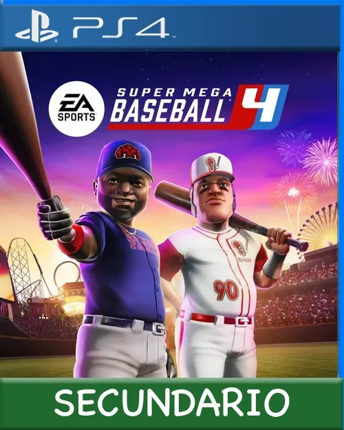 Ps4 Digital Super Mega Baseball 4 Secundario