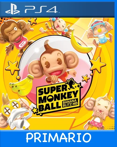 Ps4 Digital Super Monkey Ball: Banana Blitz HD Primario