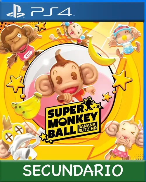 Ps4 Digital Super Monkey Ball: Banana Blitz HD Secundario