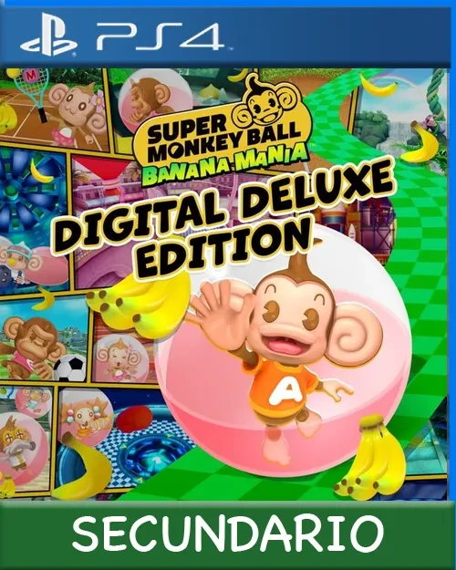 Ps4 Digital Super Monkey Ball Banana Mania Digital Deluxe Edition Secundario