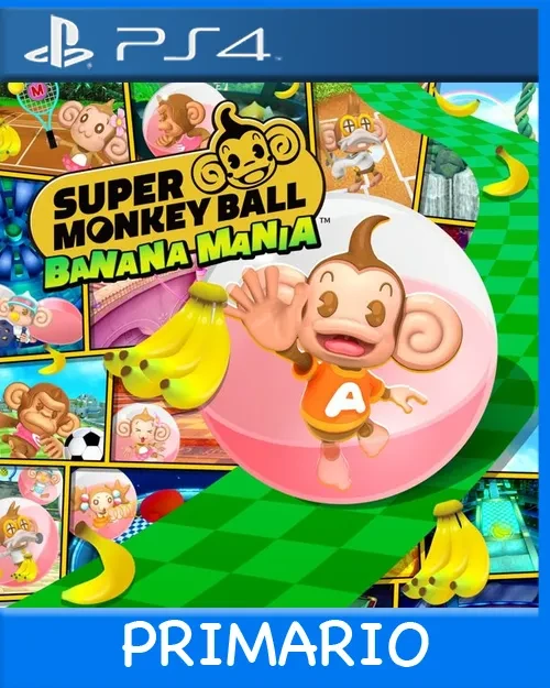 Ps4 Digital Super Monkey Ball Banana Mania Primario