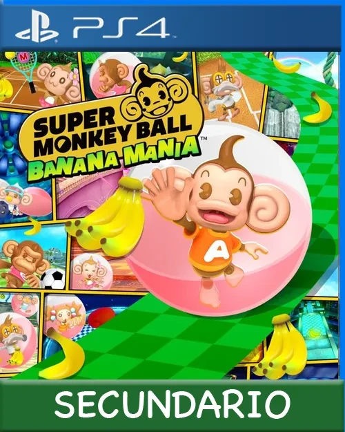 Ps4 Digital Super Monkey Ball Banana Mania Secundario