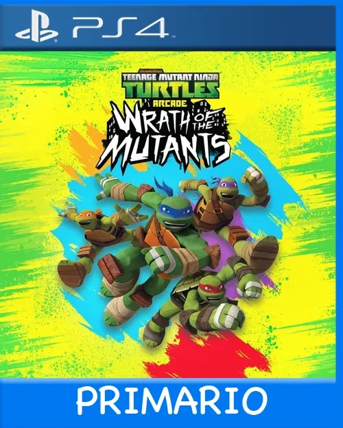 Ps4 Digital Teenage Mutant Ninja Turtles Arcade: Wrath of the Mutants Primario