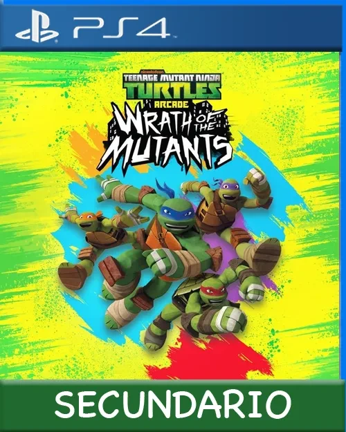 Ps4 Digital Teenage Mutant Ninja Turtles Arcade: Wrath of the Mutants Secundario