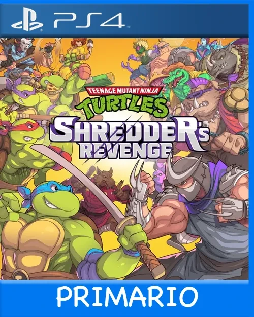 Ps4 Digital Teenage Mutant Ninja Turtles: Shredder's Revenge Primario
