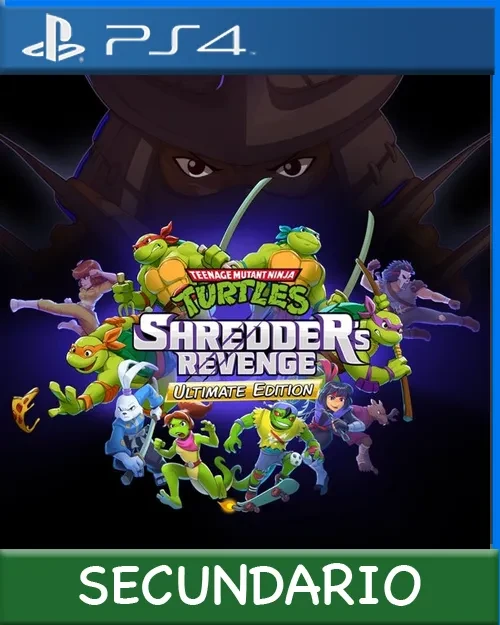 Ps4 Digital Teenage Mutant Ninja Turtles: Shredder's Revenge - Ultimate Edition Secundario