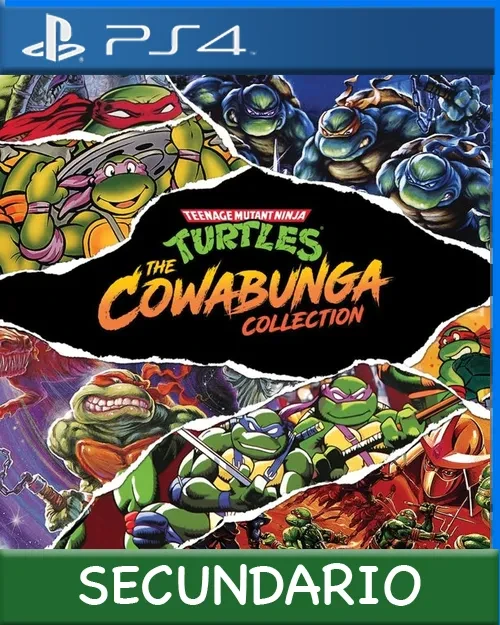 Ps4 Digital Teenage Mutant Ninja Turtles: The Cowabunga Collection Secundario