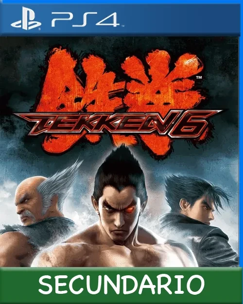 Ps4 Digital Tekken 6 Secundario