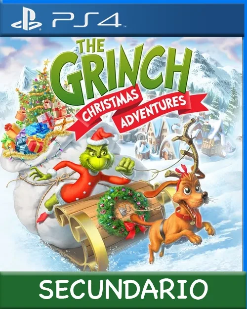 Ps4 Digital The Grinch: Christmas Adventures Secundario