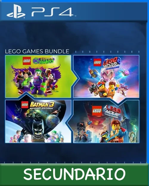 Ps4 Digital The LEGO Games Bundle Secundario