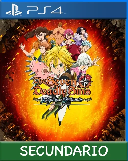 Ps4 Digital The Seven Deadly Sins: Knights of Britannia Secundario