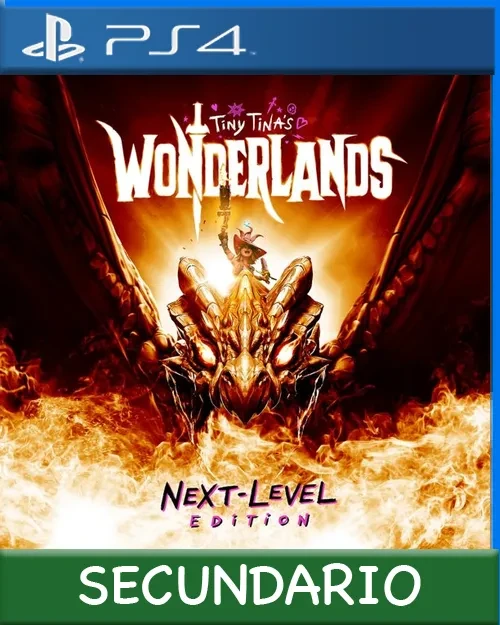 Ps4 Digital Tiny Tina's Wonderlands: Next-Level Edition Secundario