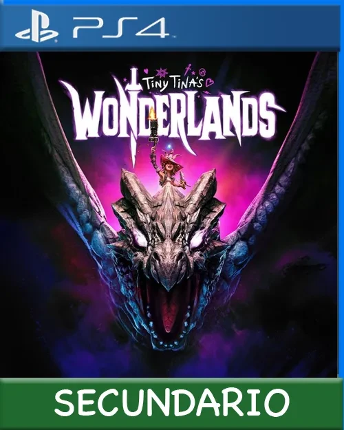 Ps4 Digital Tiny Tina's Wonderlands for Secundario