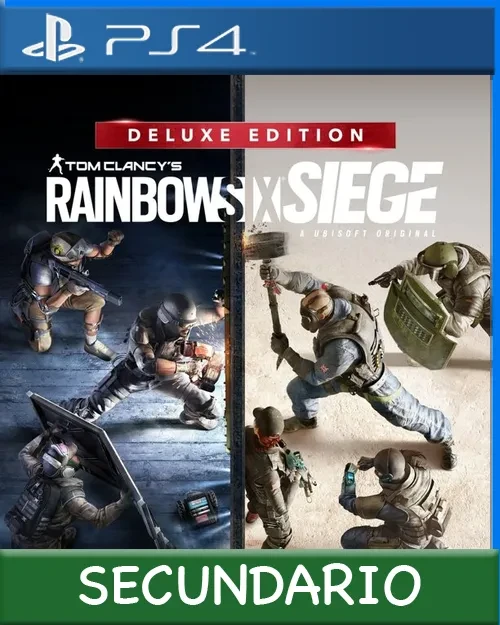 Ps4 Digital Tom Clancy's Rainbow Six Siege Deluxe Edition Secundario