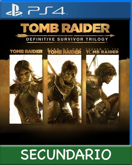 Ps4 Digital Tomb Raider: Definitive Survivor Trilogy Secundario