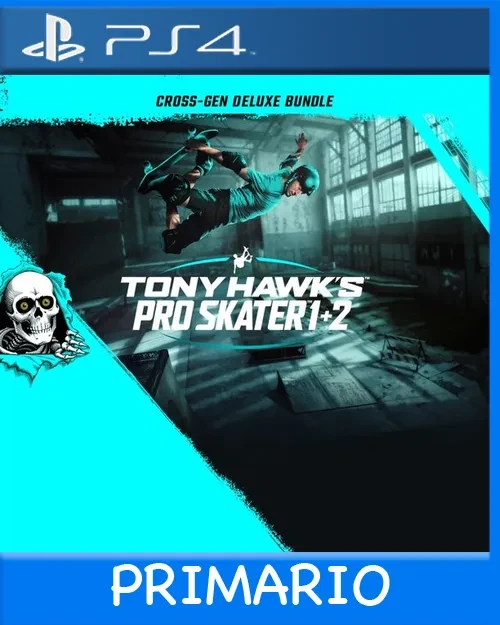Ps4 Digital Tony Hawk's Pro Skater 1 + 2 - Cross-Gen Deluxe Bundle Primario