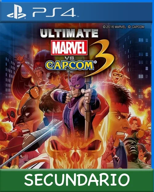 Ps4 Digital Ultimate Marvel vs. Capcom 3 Secundario