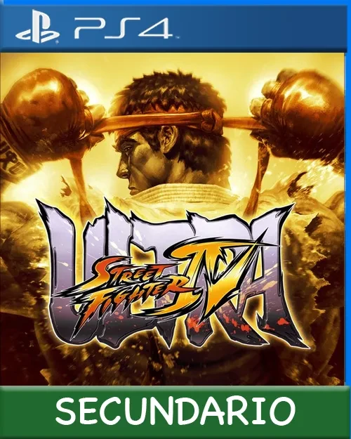 Ps4 Digital Ultra Street Fighter IV Secundario