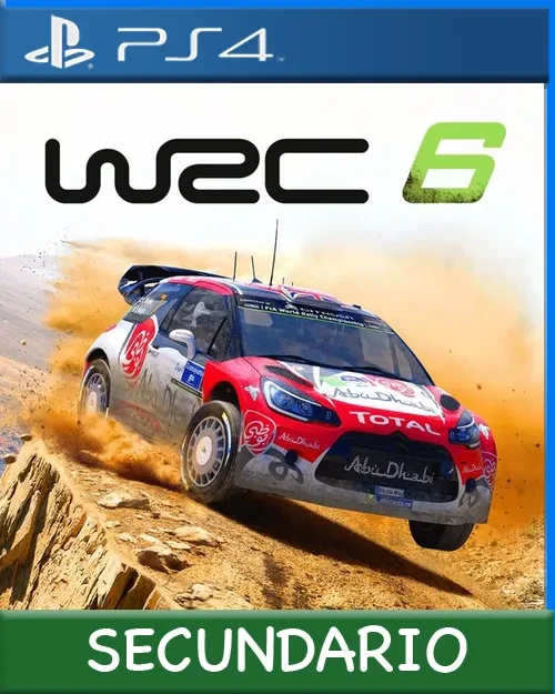 Ps4 Digital WRC 6 FIA World Rally Championship Secundario
