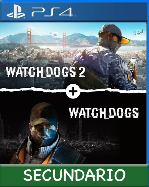 Ps4 Digital Watch Dogs 1 + Watch Dogs 2 Standard Editions Bundle Secundario