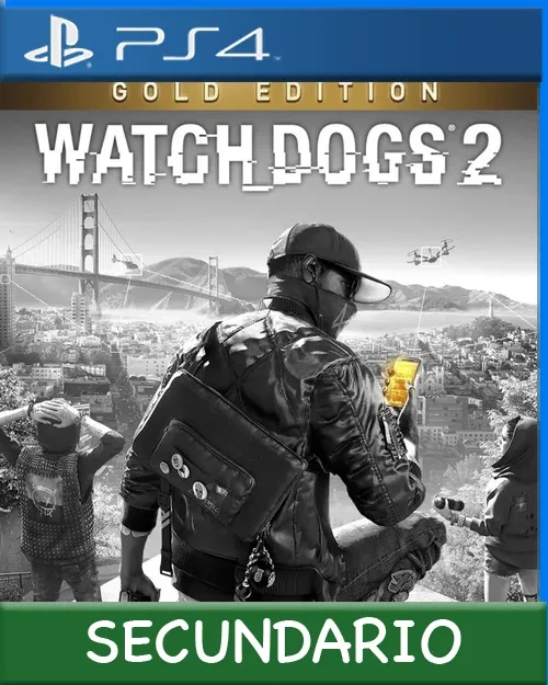 Ps4 Digital Watch Dogs 2 - Gold Edition Secundario