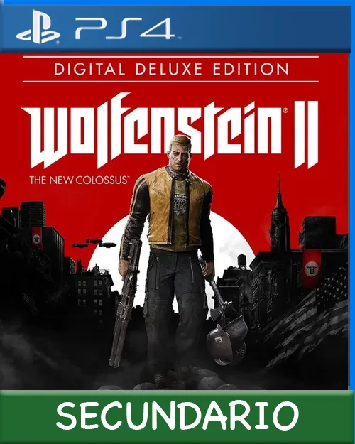 Ps4 Digital Wolfenstein II: The New Colossus Digital Deluxe Edition Secundario