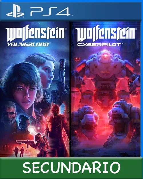 Ps4 Digital Wolfenstein: Resistance Bundle Secundario